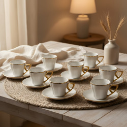 Coffee Cup Set 12 Pieces